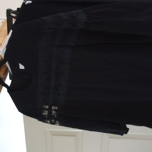 *sold*Sandro Alina top, size 1 US S, lace detail